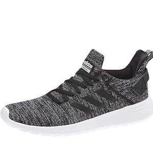 Adidas Men's Black and Gray Knit Sneakers